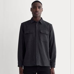 Everlane The Heavyweight Overshirt Mens Size M Charcoal Streetwear